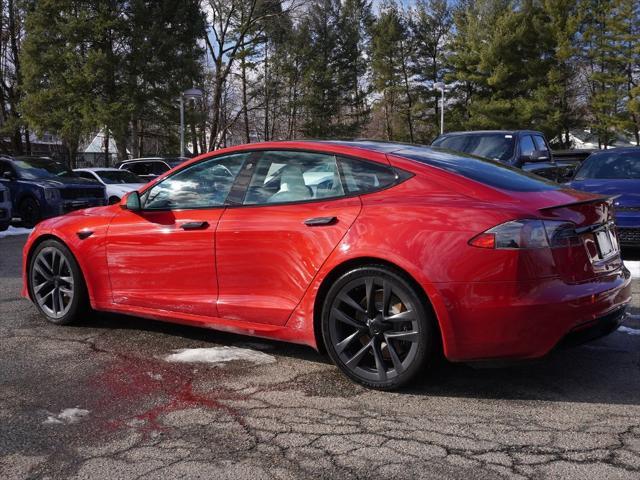 used 2022 Tesla Model S car, priced at $54,790