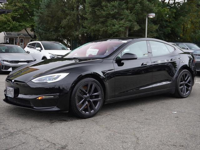 used 2021 Tesla Model S car, priced at $55,999