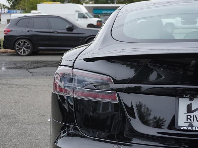 used 2021 Tesla Model S car, priced at $55,999