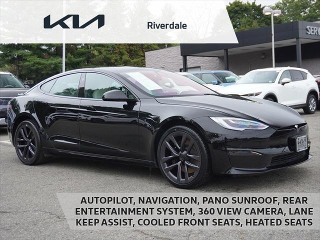 used 2021 Tesla Model S car, priced at $55,999