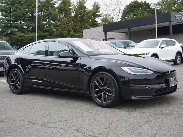 used 2021 Tesla Model S car, priced at $55,999