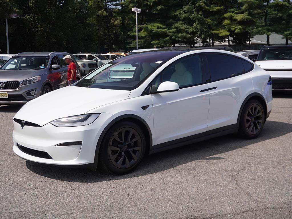 used 2022 Tesla Model X car, priced at $49,695