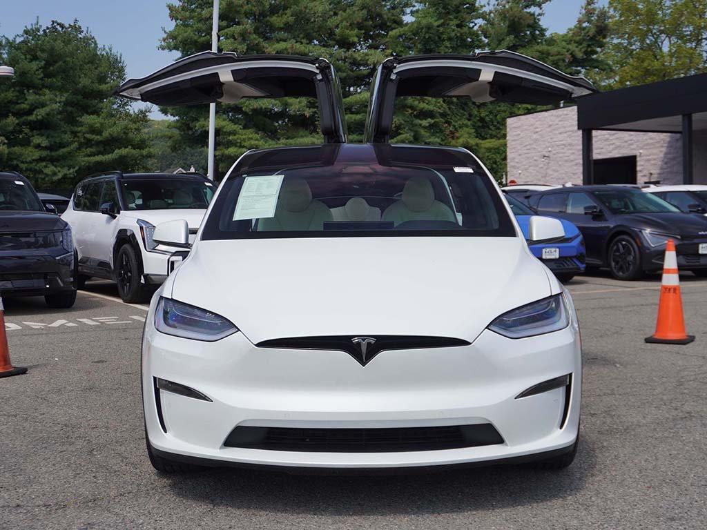 used 2022 Tesla Model X car, priced at $49,695