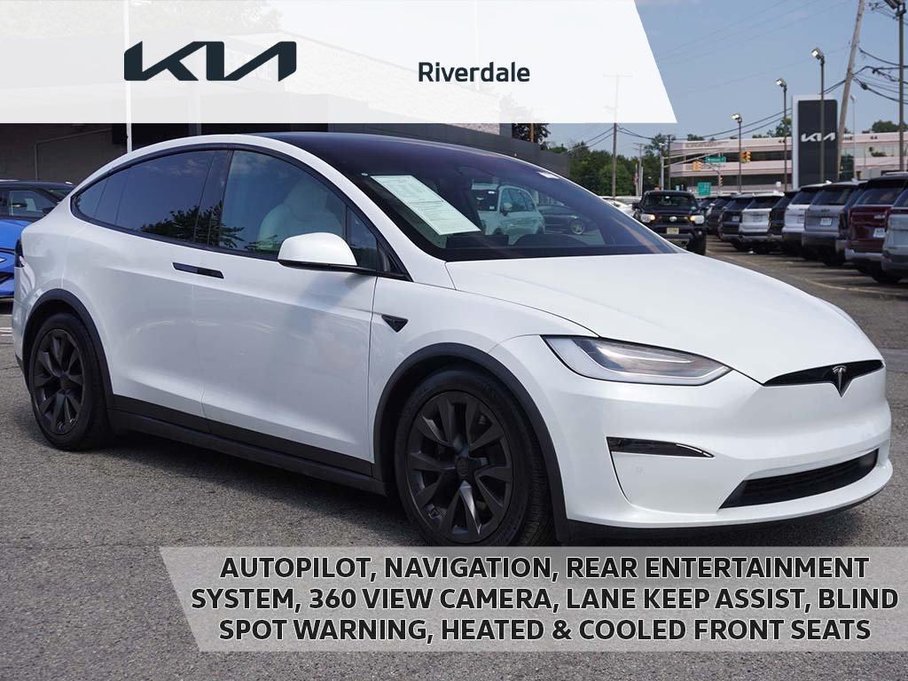 used 2022 Tesla Model X car, priced at $49,695