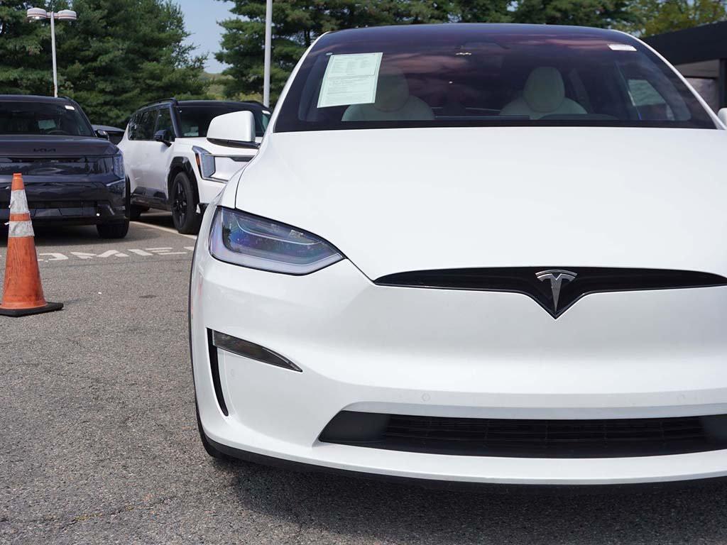 used 2022 Tesla Model X car, priced at $49,695