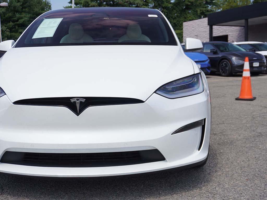 used 2022 Tesla Model X car, priced at $49,695