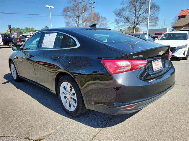 used 2022 Chevrolet Malibu car, priced at $16,989