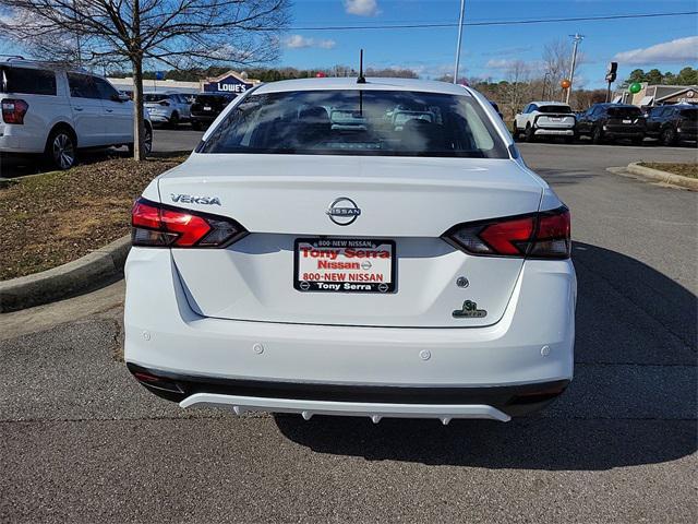 new 2025 Nissan Versa car, priced at $20,130