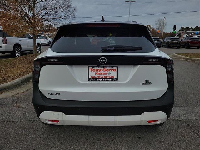 new 2025 Nissan Kicks car, priced at $27,755