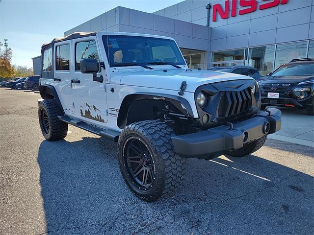 used 2016 Jeep Wrangler Unlimited car, priced at $17,988