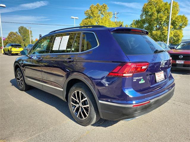 used 2021 Volkswagen Tiguan car, priced at $19,997