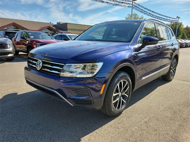 used 2021 Volkswagen Tiguan car, priced at $19,997