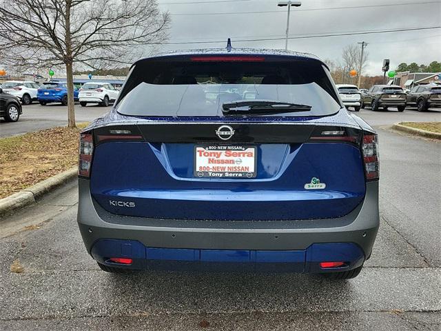 new 2025 Nissan Kicks car, priced at $24,798