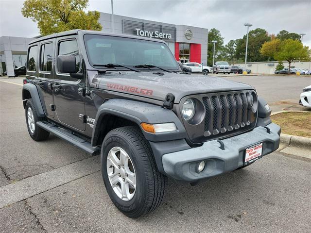 used 2019 Jeep Wrangler Unlimited car, priced at $19,989