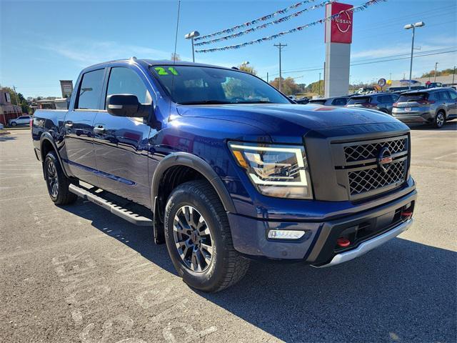 used 2021 Nissan Titan car, priced at $37,997