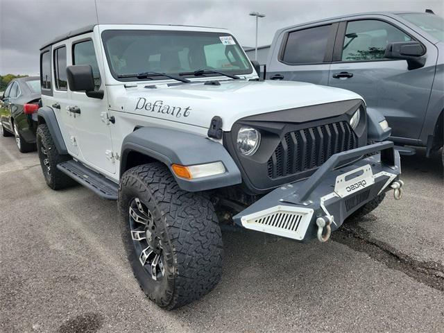 used 2018 Jeep Wrangler Unlimited car, priced at $23,998