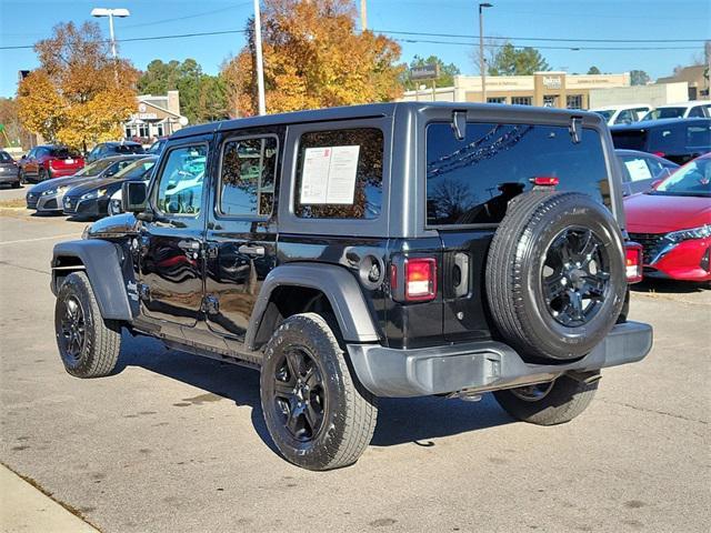 used 2018 Jeep Wrangler Unlimited car, priced at $21,699