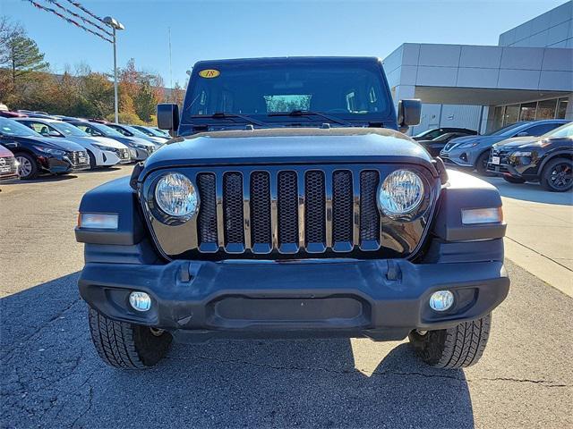 used 2018 Jeep Wrangler Unlimited car, priced at $21,699