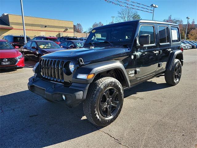 used 2018 Jeep Wrangler Unlimited car, priced at $21,699