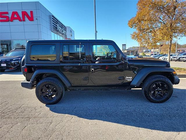 used 2018 Jeep Wrangler Unlimited car, priced at $21,699