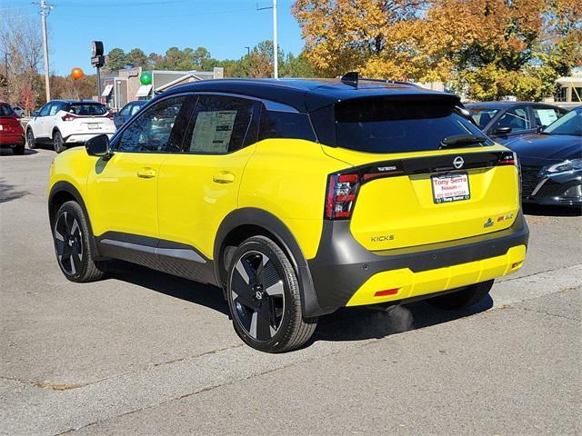 new 2025 Nissan Kicks car, priced at $30,920