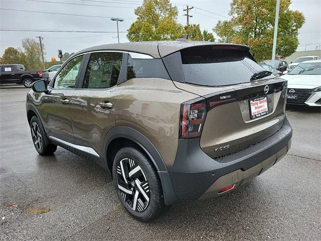 new 2025 Nissan Kicks car, priced at $25,575