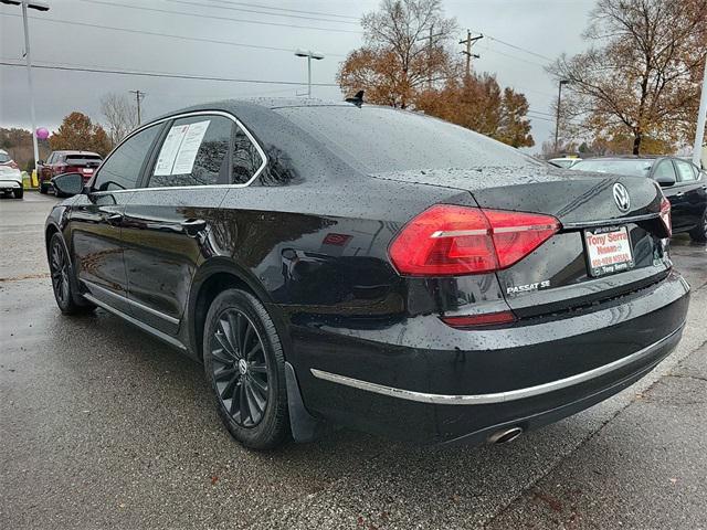 used 2016 Volkswagen Passat car, priced at $13,998