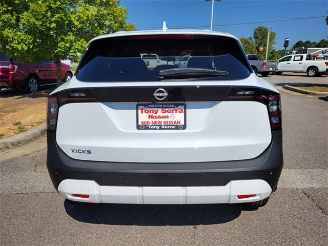 new 2025 Nissan Kicks car, priced at $25,595
