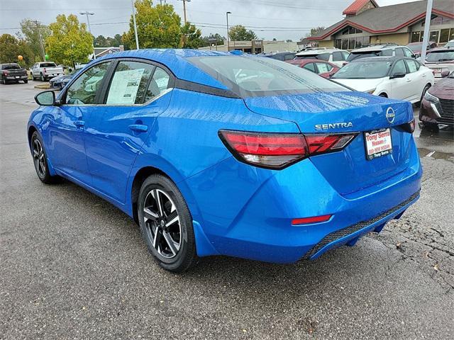 new 2025 Nissan Sentra car, priced at $24,125