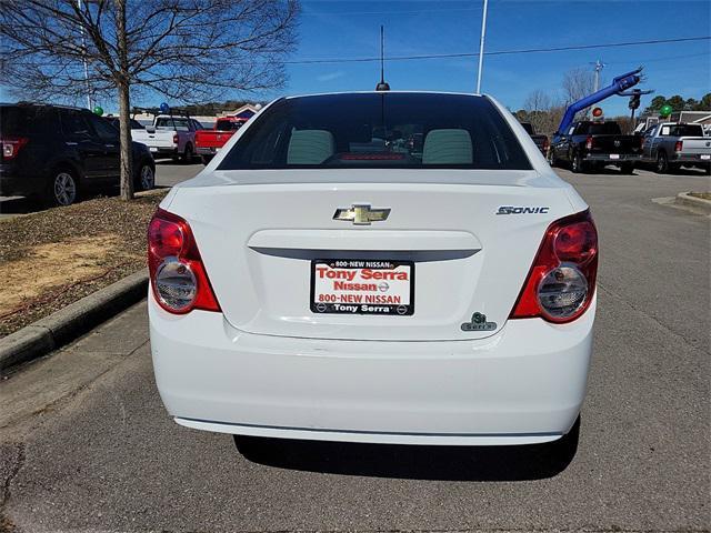 used 2016 Chevrolet Sonic car, priced at $9,898