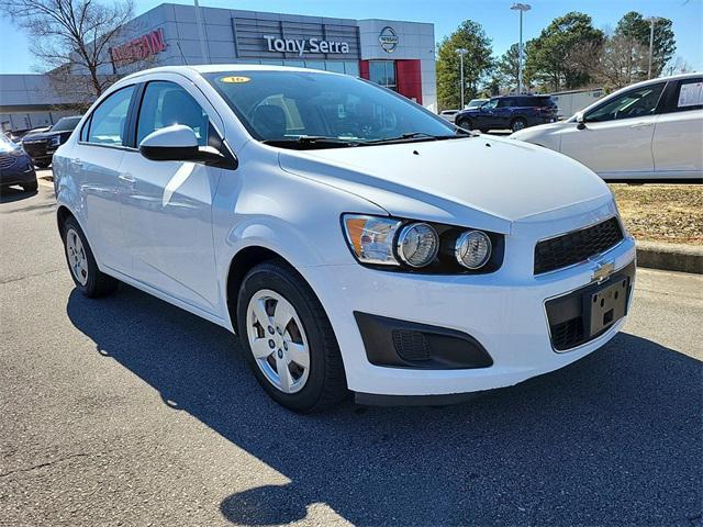 used 2016 Chevrolet Sonic car, priced at $9,898