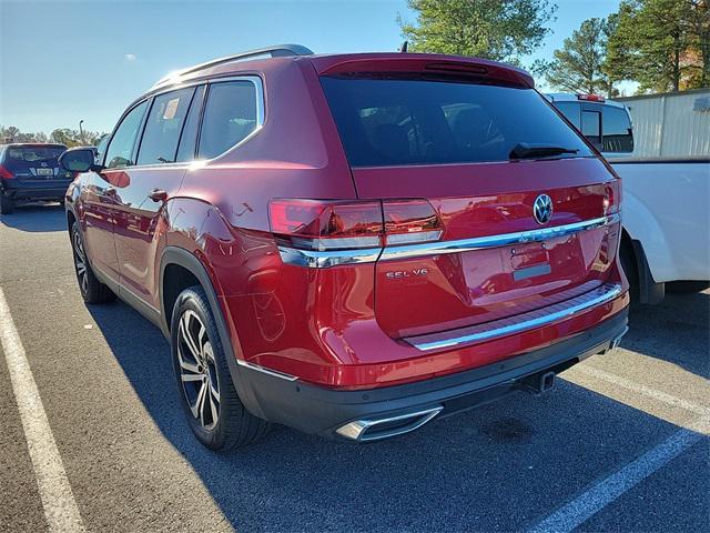 used 2021 Volkswagen Atlas car, priced at $30,996