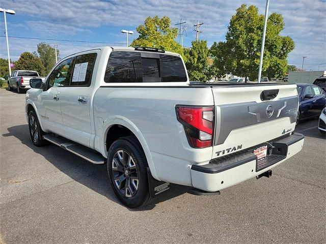 used 2021 Nissan Titan car, priced at $41,996