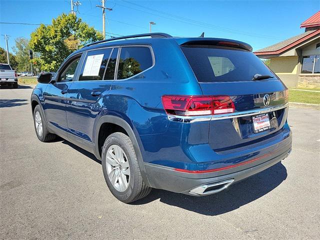 used 2021 Volkswagen Atlas car, priced at $19,978