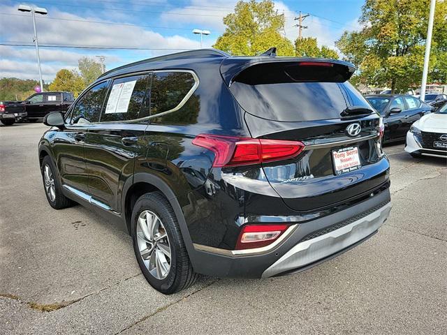 used 2019 Hyundai Santa Fe car, priced at $15,989