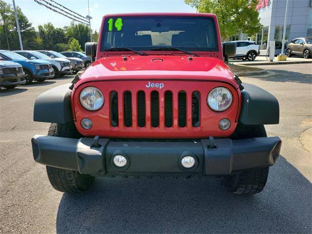 used 2014 Jeep Wrangler car, priced at $18,981