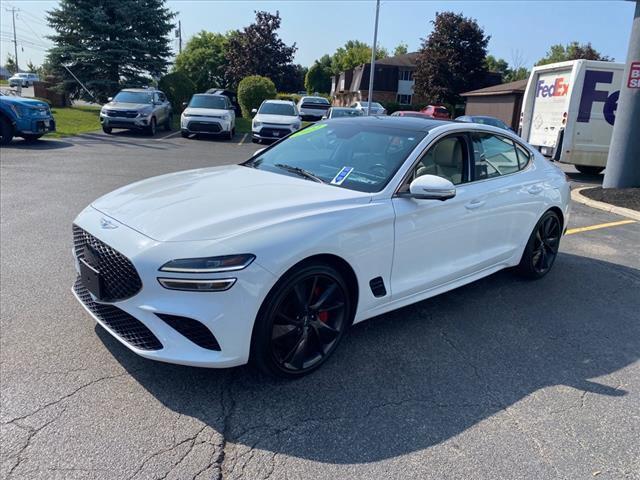 used 2022 Genesis G70 car, priced at $35,500