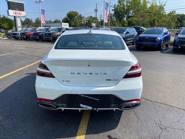 used 2022 Genesis G70 car, priced at $35,500