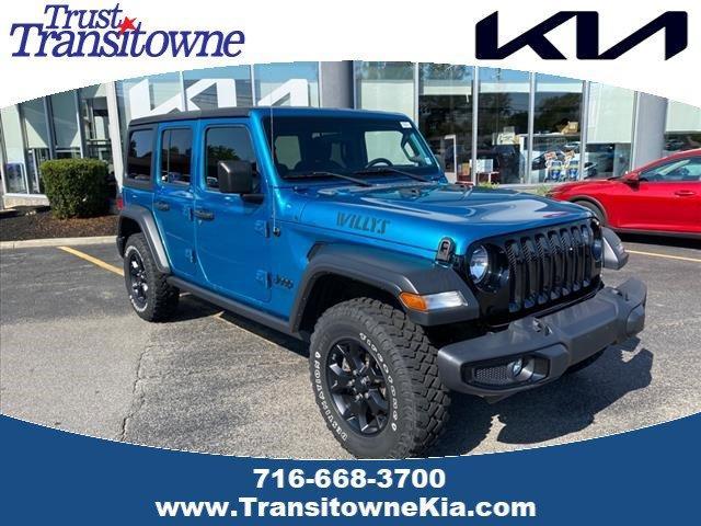 used 2020 Jeep Wrangler Unlimited car, priced at $26,152