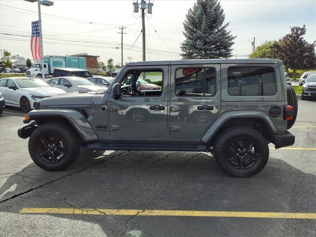 used 2021 Jeep Wrangler Unlimited car, priced at $37,300