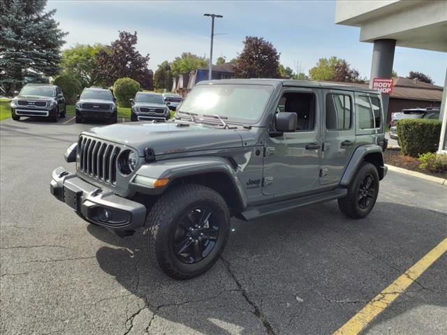 used 2021 Jeep Wrangler Unlimited car, priced at $37,300