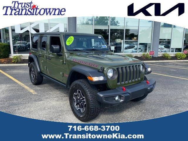 used 2021 Jeep Wrangler Unlimited car, priced at $35,500