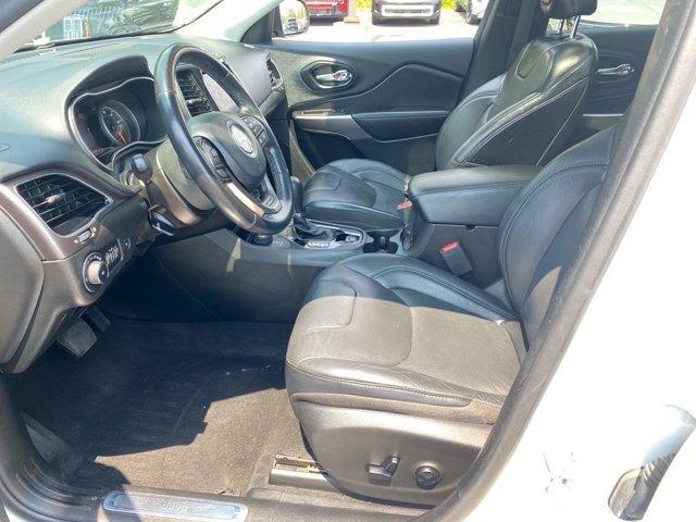 used 2021 Jeep Cherokee car, priced at $22,000