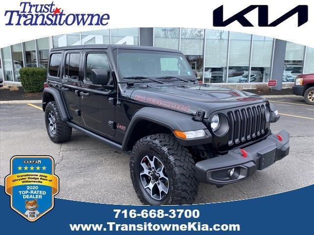used 2021 Jeep Wrangler Unlimited car, priced at $39,170