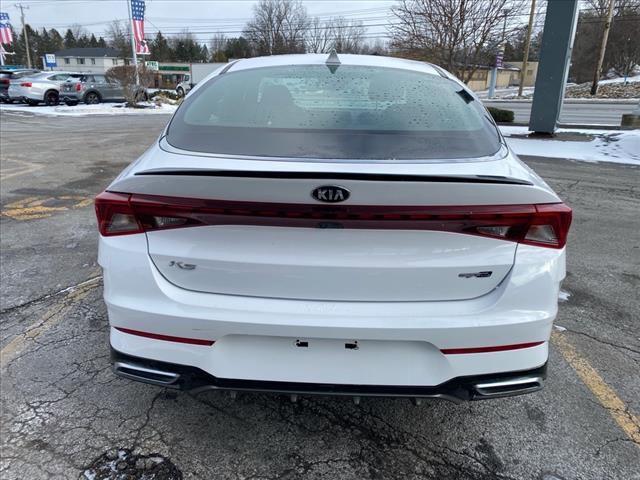 used 2021 Kia K5 car, priced at $19,200