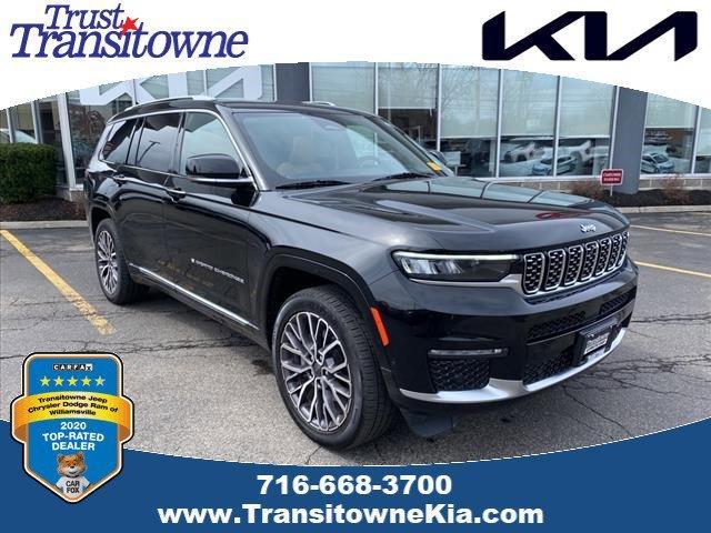 used 2021 Jeep Grand Cherokee L car, priced at $45,000