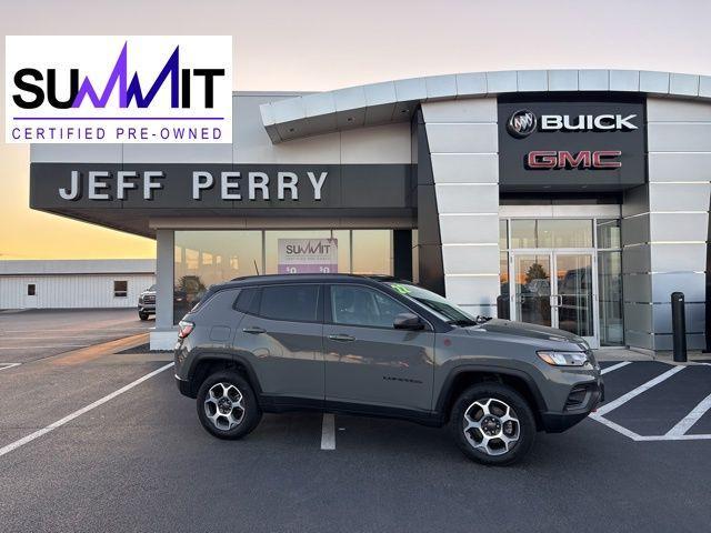 used 2022 Jeep Compass car, priced at $23,336