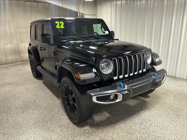 used 2022 Jeep Wrangler Unlimited 4xe car, priced at $32,435