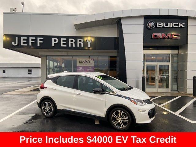 used 2021 Chevrolet Bolt EV car, priced at $16,202