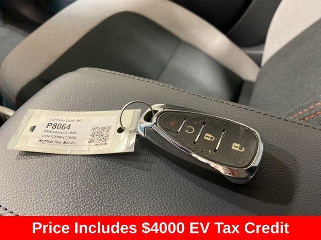 used 2020 Chevrolet Bolt EV car, priced at $11,820